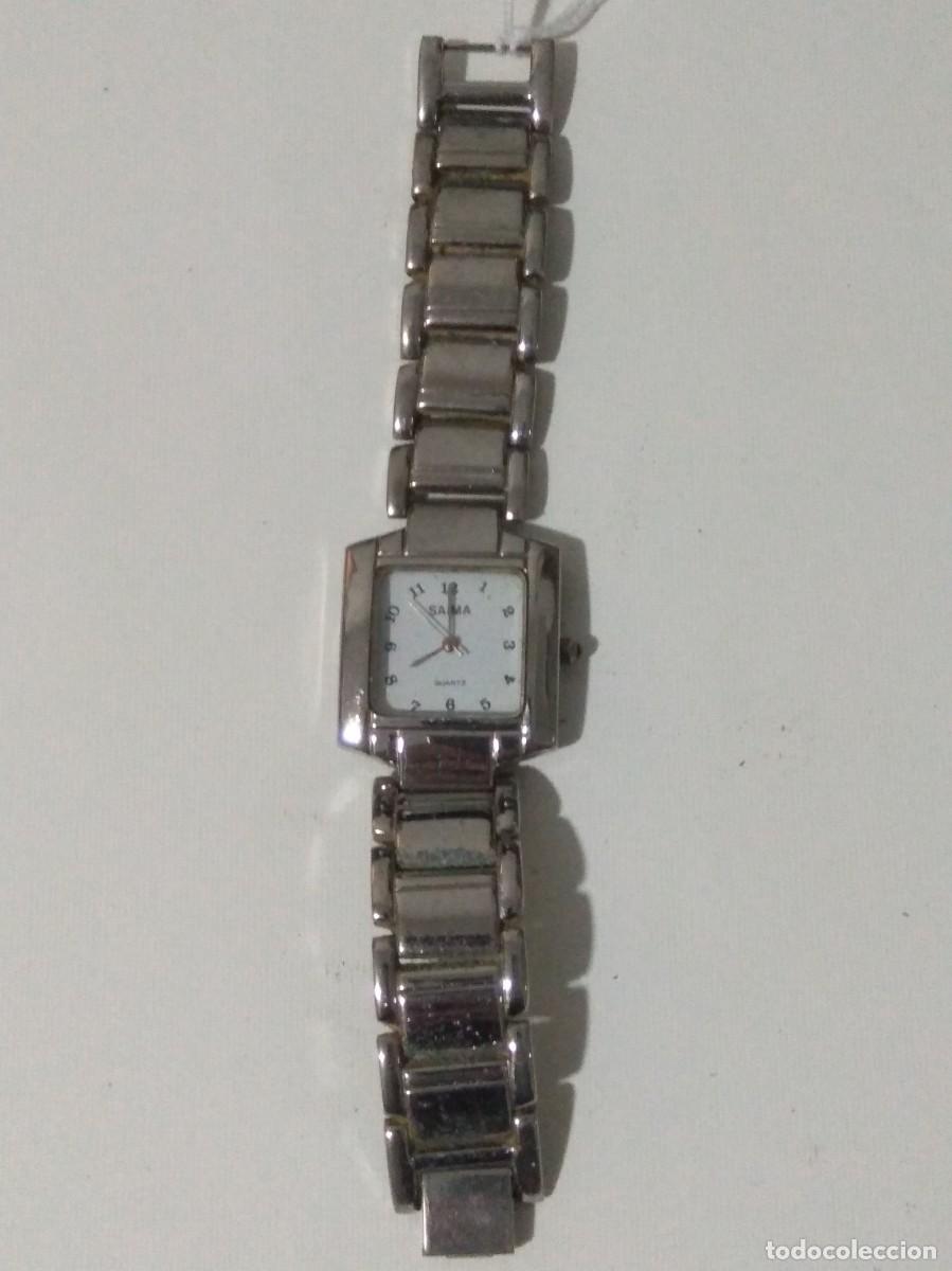 Vintage: RELOJ CUARZO SAIMA DE SE&Ntilde;ORA CON CORREA MET&Aacute;LICA.
