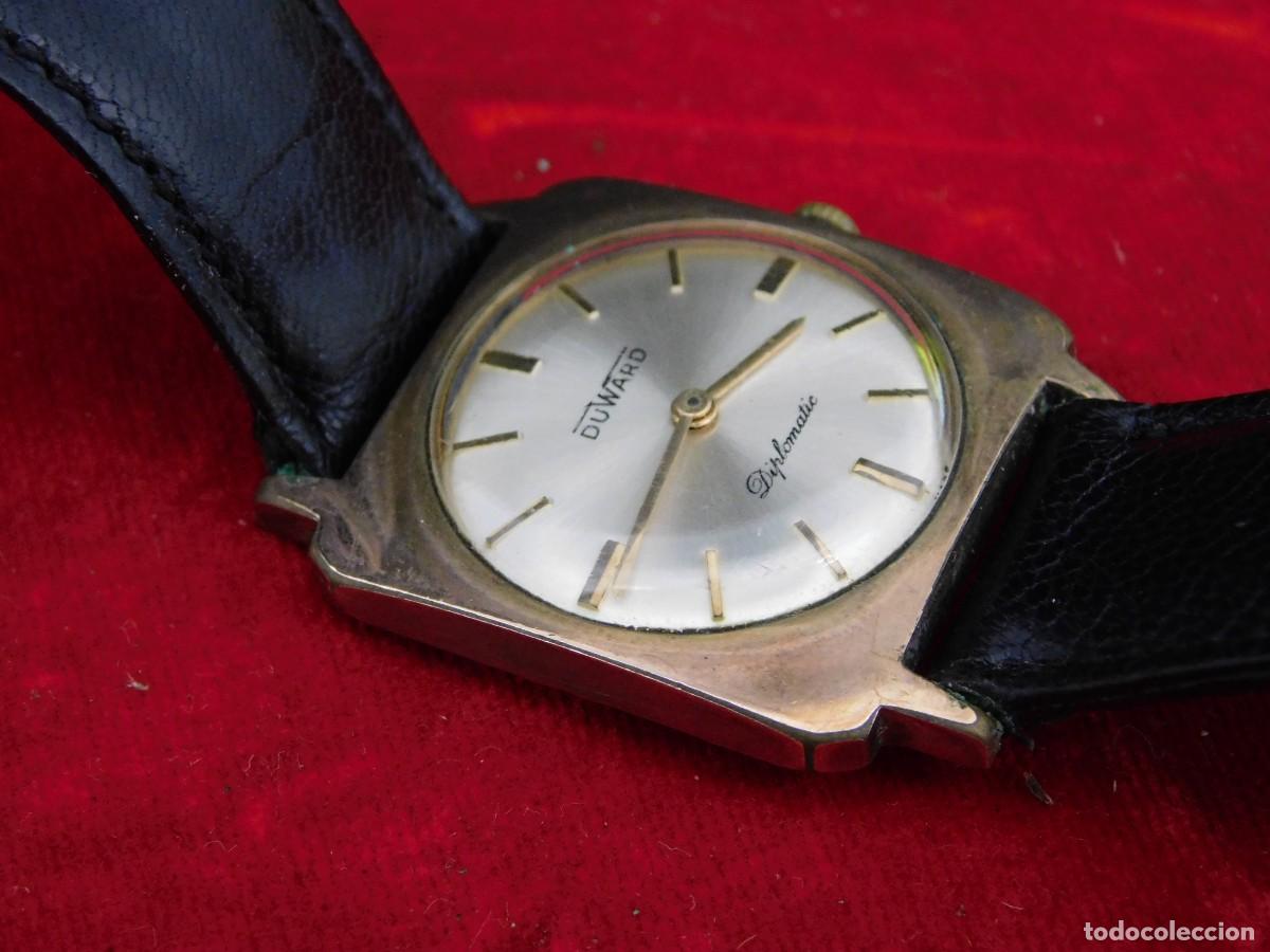Vintage: RELOJ DE PULSERA - DUWARD DIPLOMATIC - Foto 4