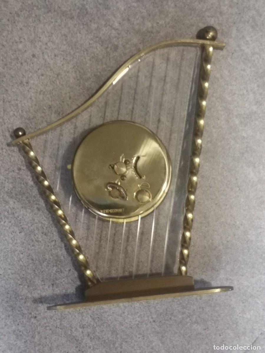 Vintage: Reloj mesa vintage forma de Arpa. Blessing - Foto 2