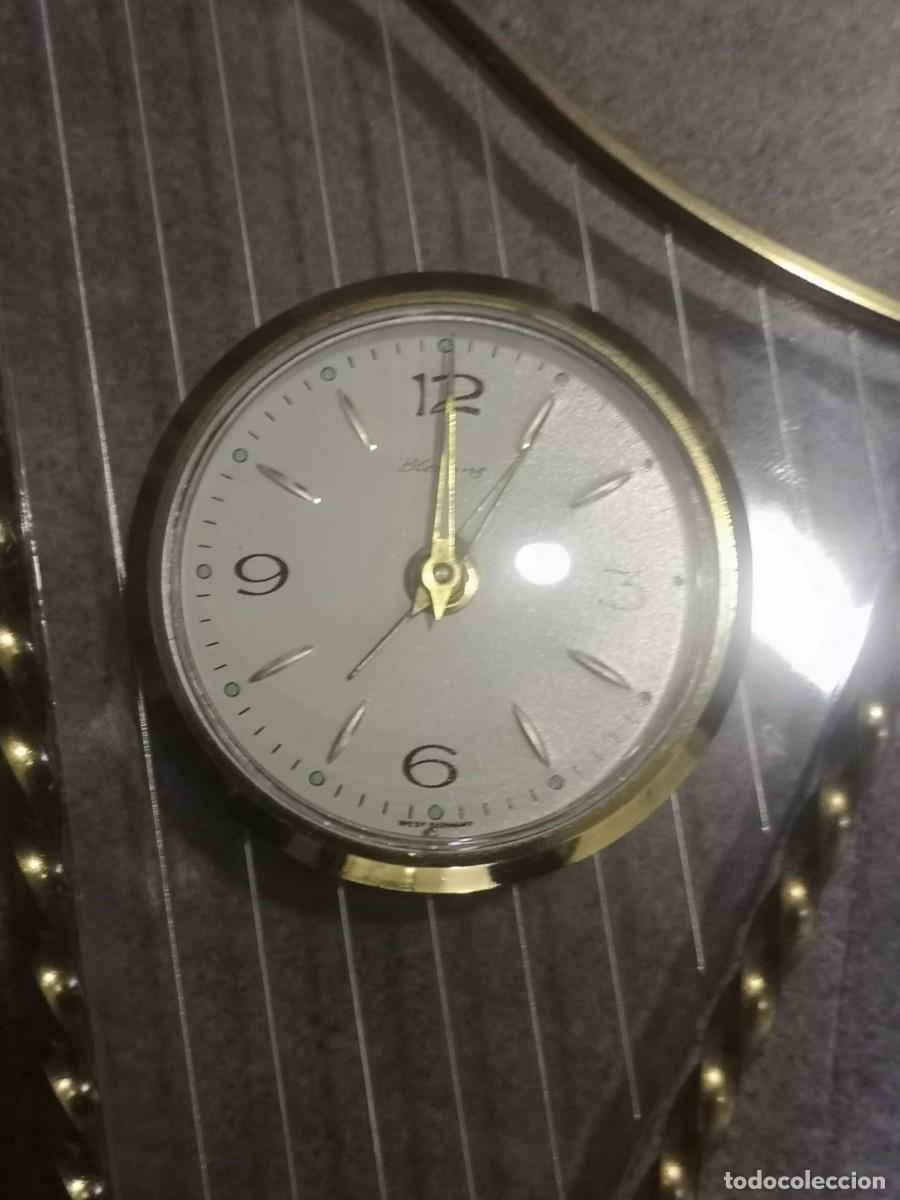 Vintage: Reloj mesa vintage forma de Arpa. Blessing - Foto 3