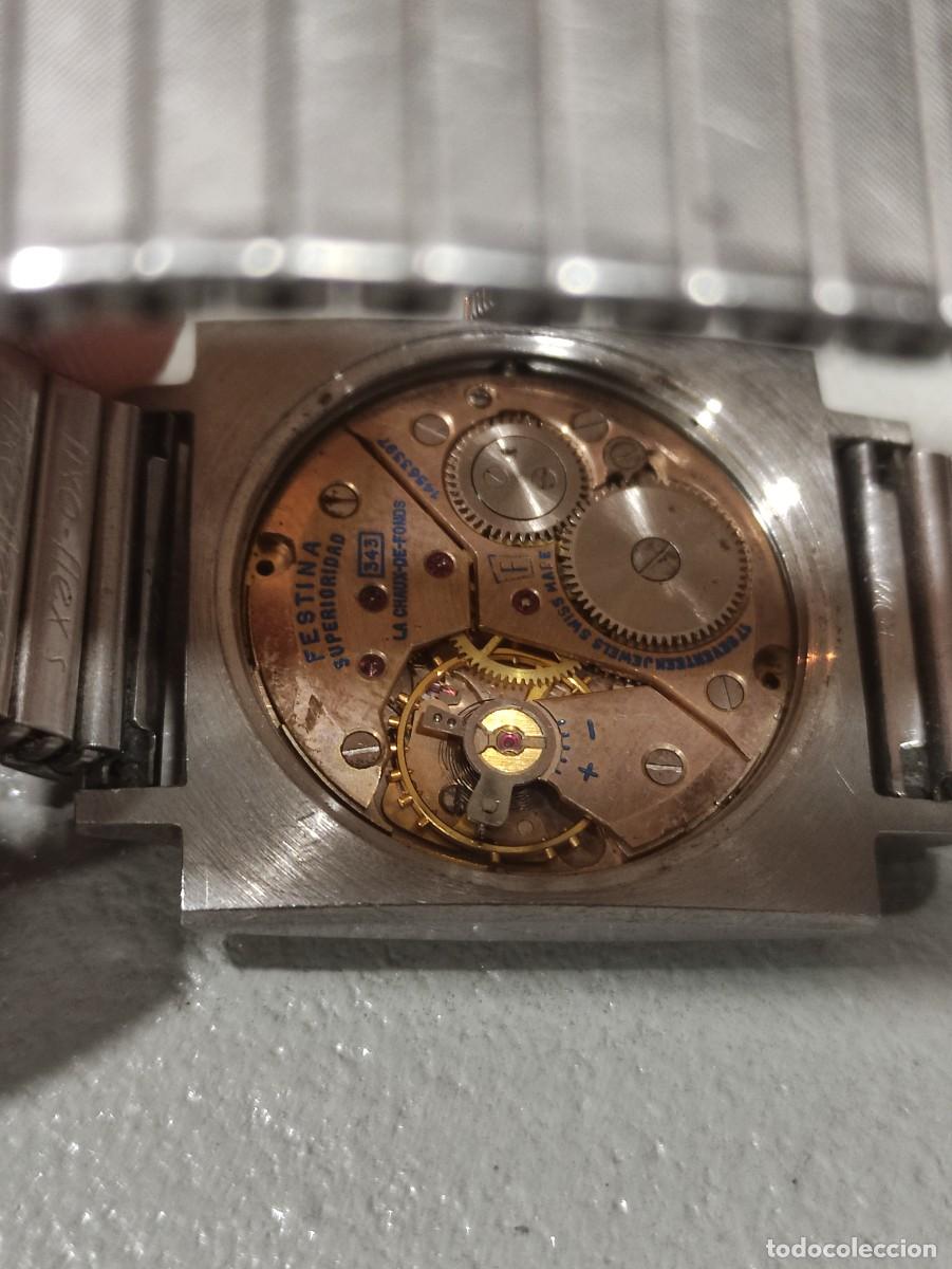 Vintage: Festina caja cuadrada - Foto 6