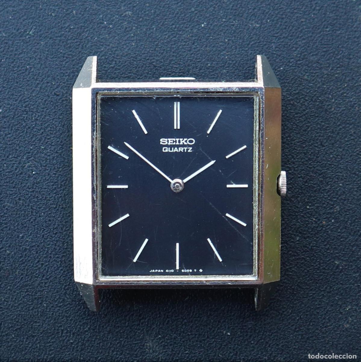 seiko quartz 28mm reloj vintage watch 4110 mont - Buy Vintage watches and  clocks on todocoleccion