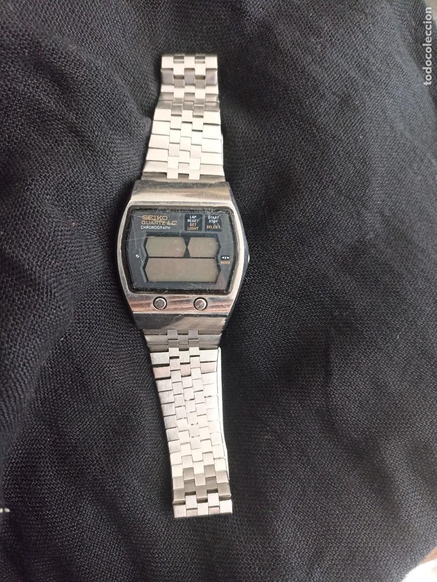 reloj seiko quartz lc. cronograph. - Buy Vintage watches and clocks on  todocoleccion