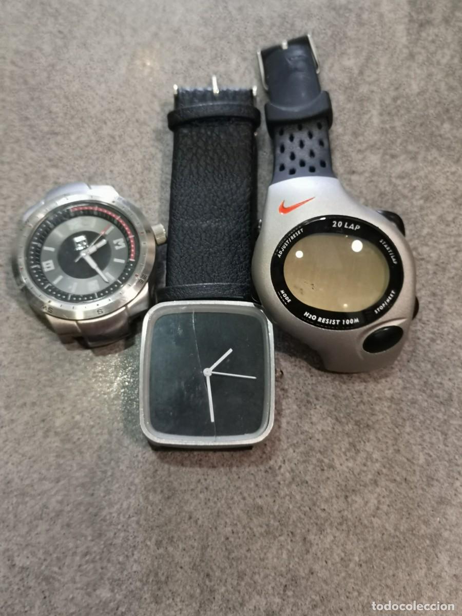 Vintage: relojes de pulsera (2 esferas y uno con cadena) - Foto 1