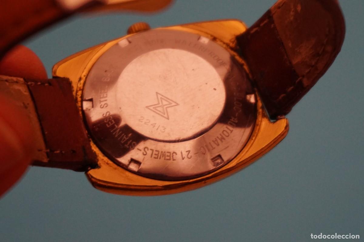 Vintage: RELOJ MECANICO EDOX HYDROMATIC - FUNCIONANDO - Foto 8