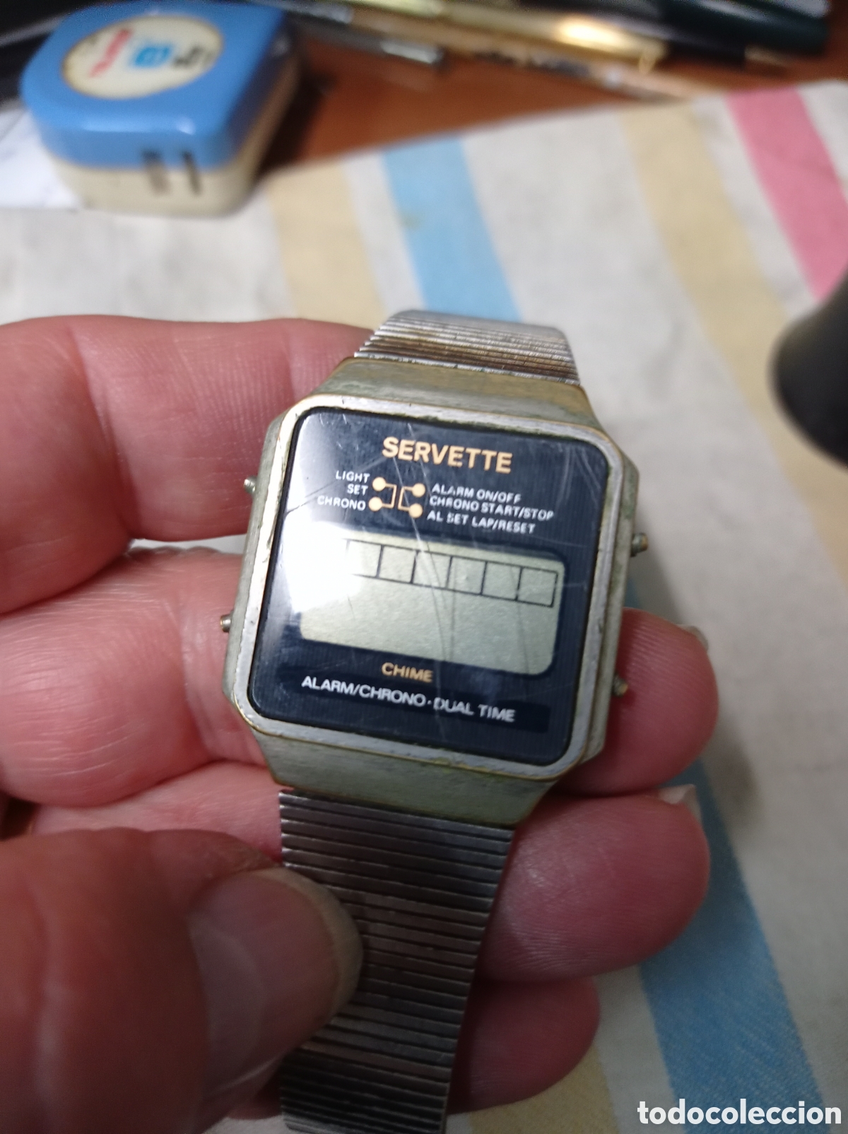 Vintage: Reloj vintage SERVETTE - Foto 1