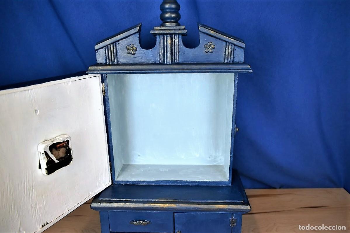 Vintage: Reloj de sobremesa en madera - Foto 9