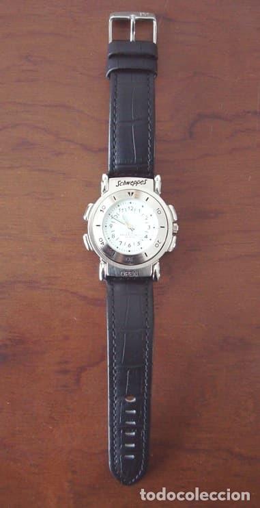 Vintage: Reloj de pulsera Schweppes con br&uacute;jula - Foto 2