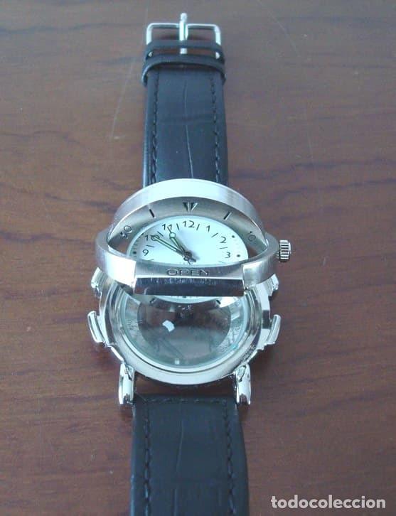 Vintage: Reloj de pulsera Schweppes con br&uacute;jula - Foto 6