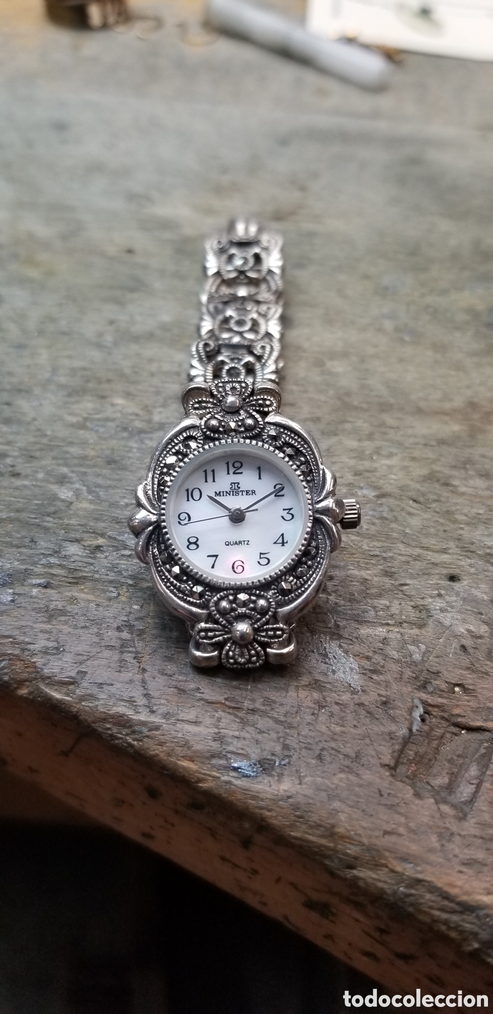 Vintage: Reloj de plata vintage - Foto 2