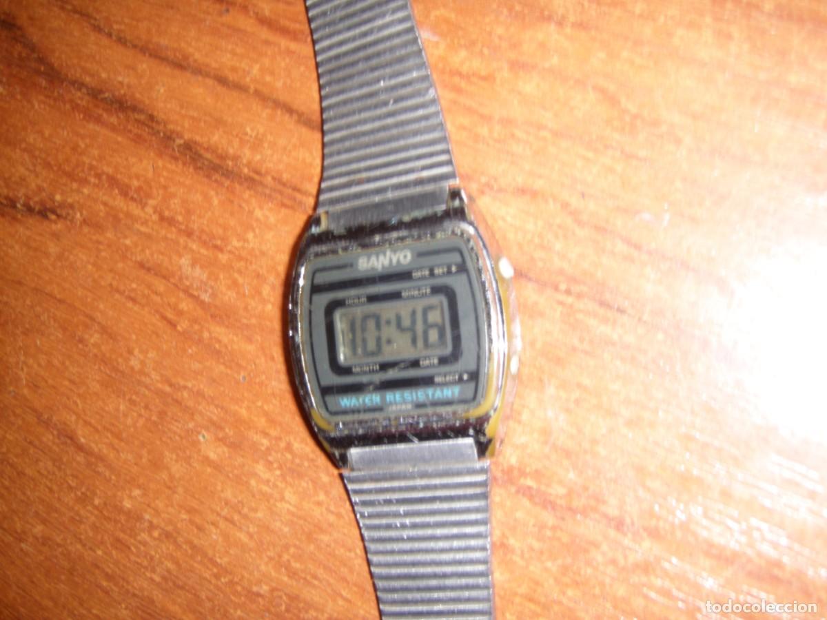 Vintage: RELOJ DIGITAL VINTAGE SANYO FUNCIONANDO - Foto 3