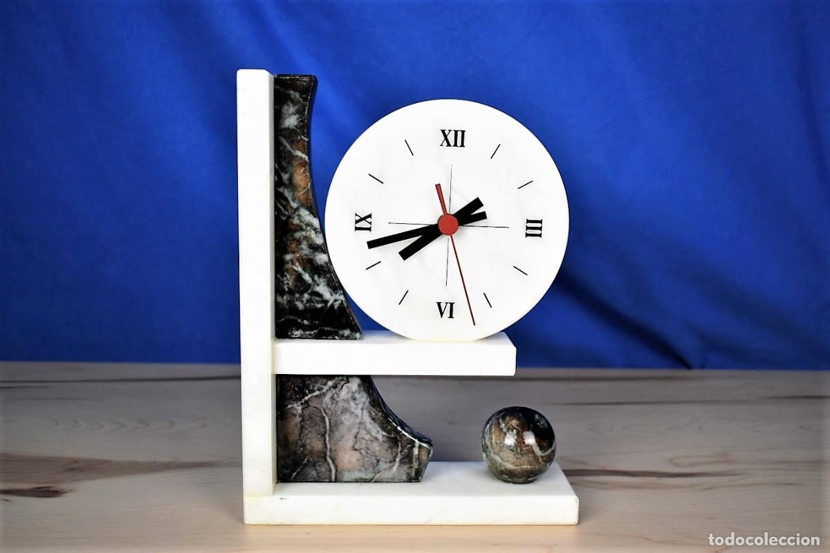 Vintage: Reloj de sobremesa en marmol - Foto 1