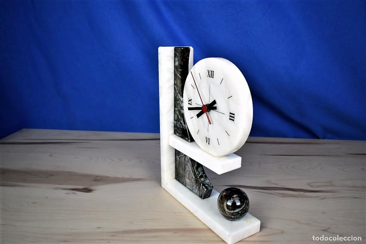 Vintage: Reloj de sobremesa en marmol - Foto 5