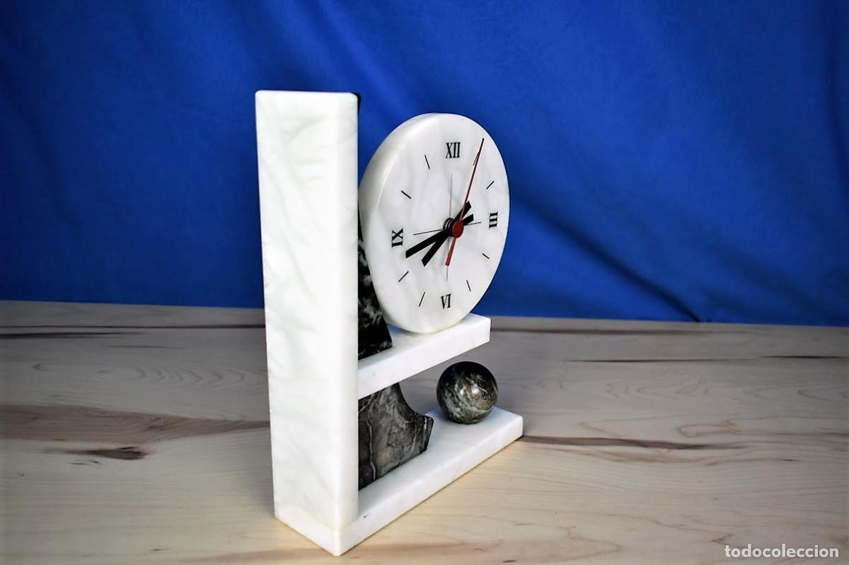 Vintage: Reloj de sobremesa en marmol - Foto 6