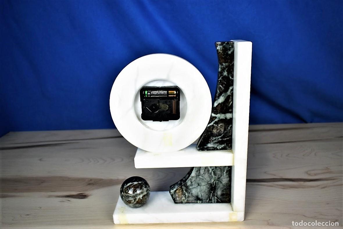 Vintage: Reloj de sobremesa en marmol - Foto 7
