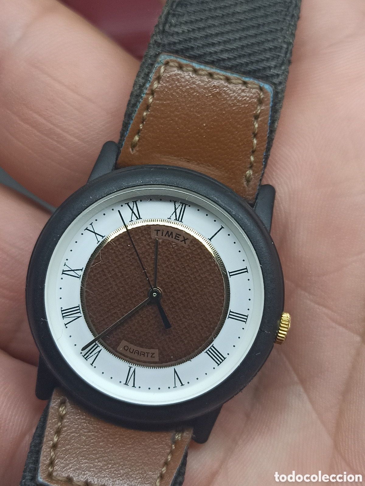 Vintage: Reloj Timex Quartz funciona - Foto 2