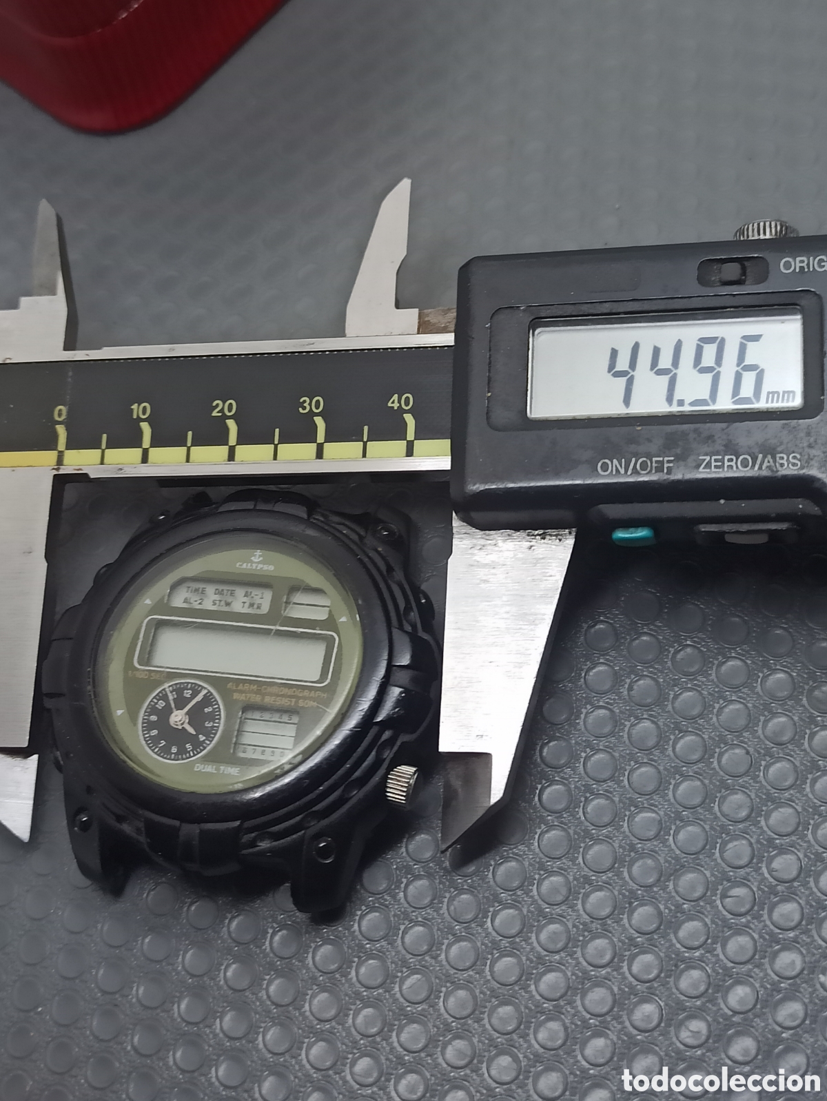 Vintage: Reloj Calypso Dual Time sin comprobar - Foto 6
