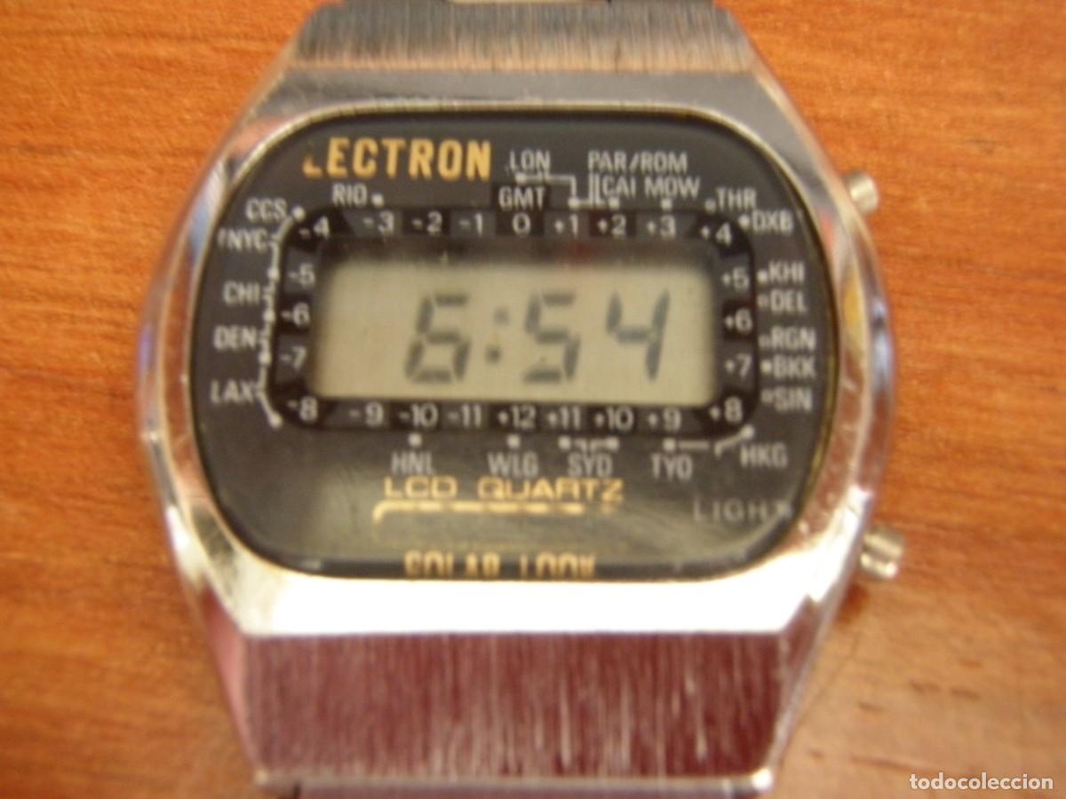 Vintage: RELOJ DIGITAL LECTRON FUNCIONANDO - Foto 4
