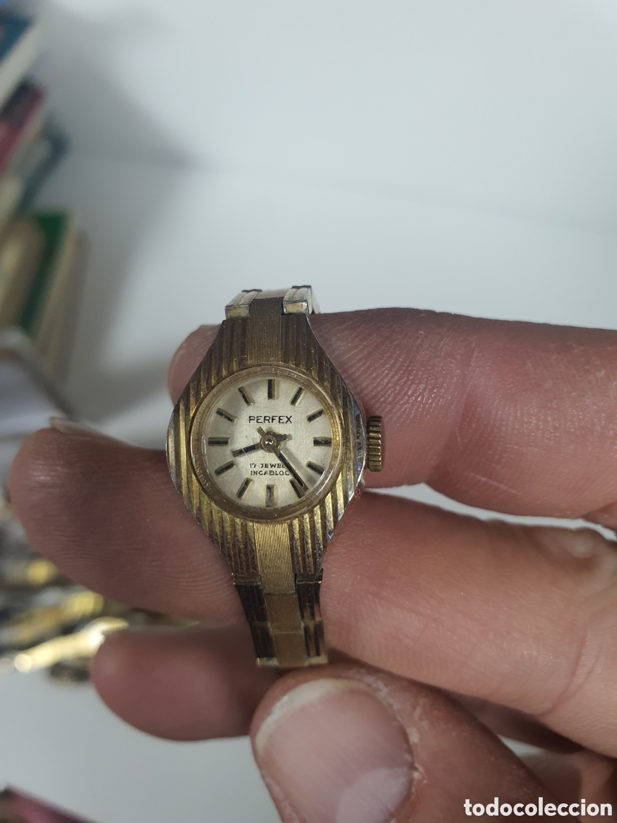 Vintage: Reloj perfex - Foto 2