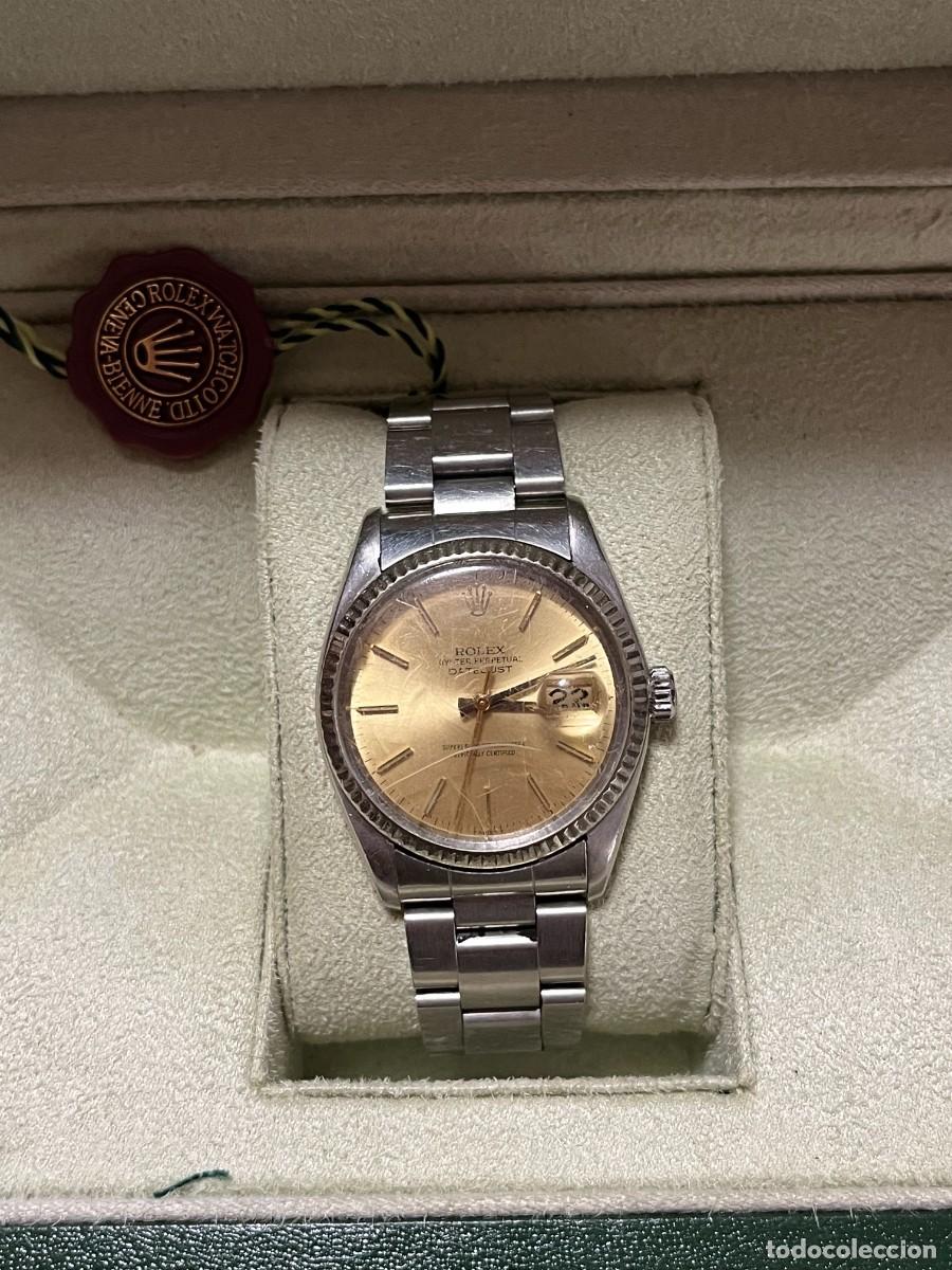 Vintage: ROLEX OYSTER PERPETUAL DATEJUST CERTIFIED - Foto 3