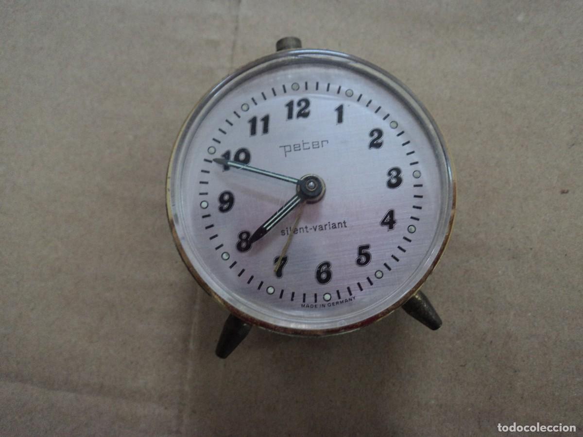 Vintage: reloj despertador peter - Foto 1