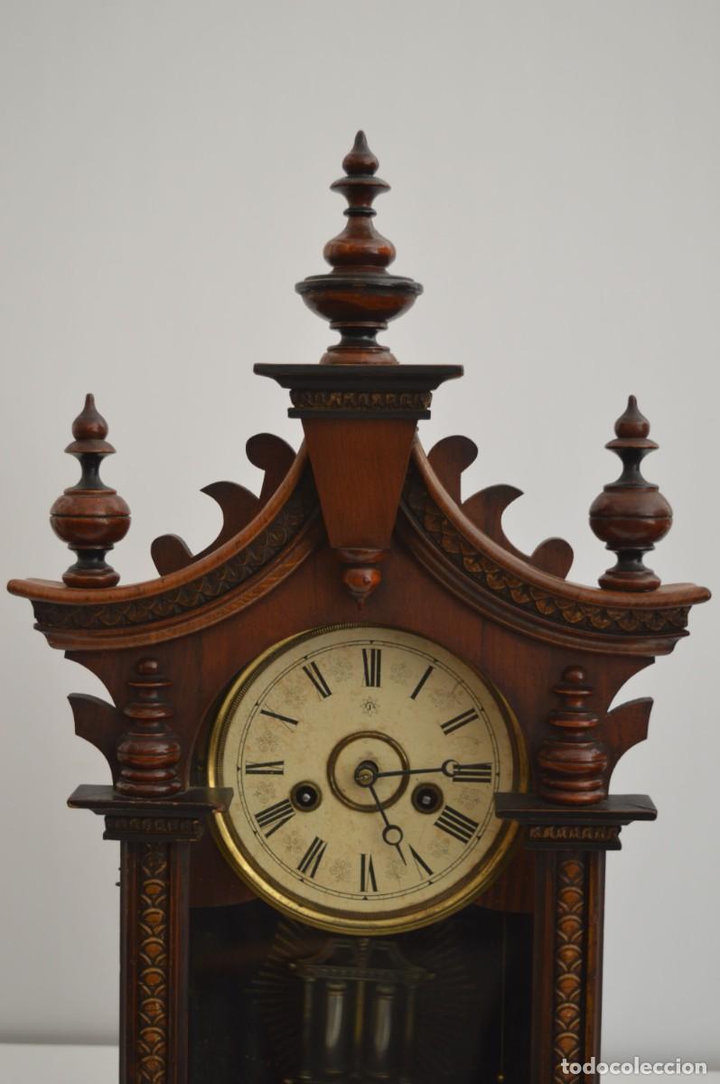 Vintage: Reloj antiguo de mesa, marca Junghans - Foto 3
