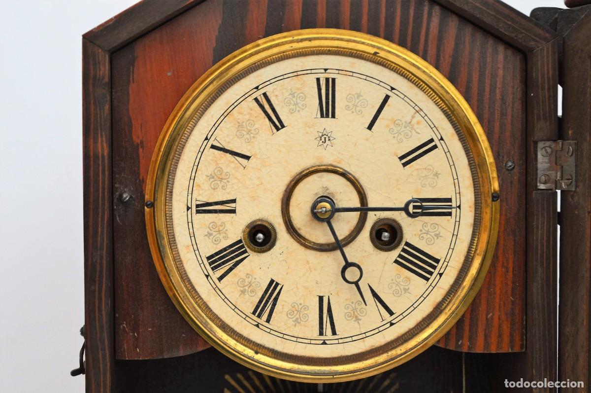 Vintage: Reloj antiguo de mesa, marca Junghans - Foto 11