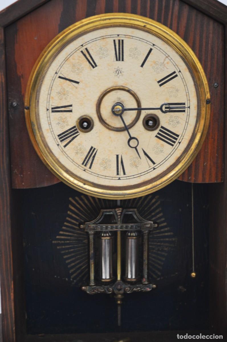 Vintage: Reloj antiguo de mesa, marca Junghans - Foto 12