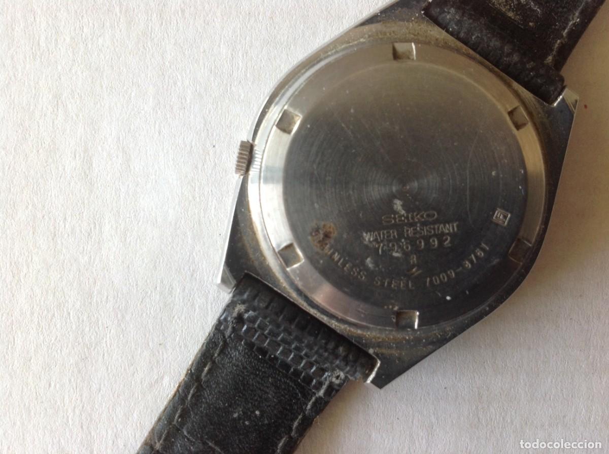 Vintage: Reloj de pulsera Seiko 5 autom&aacute;tico - Foto 2