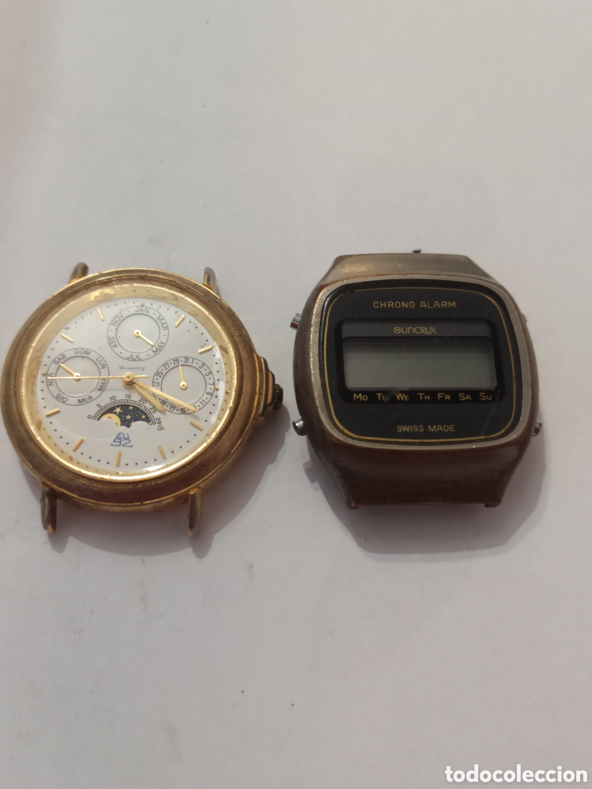 Vintage: Lote de 2 relojes Quartz funciona - Foto 3