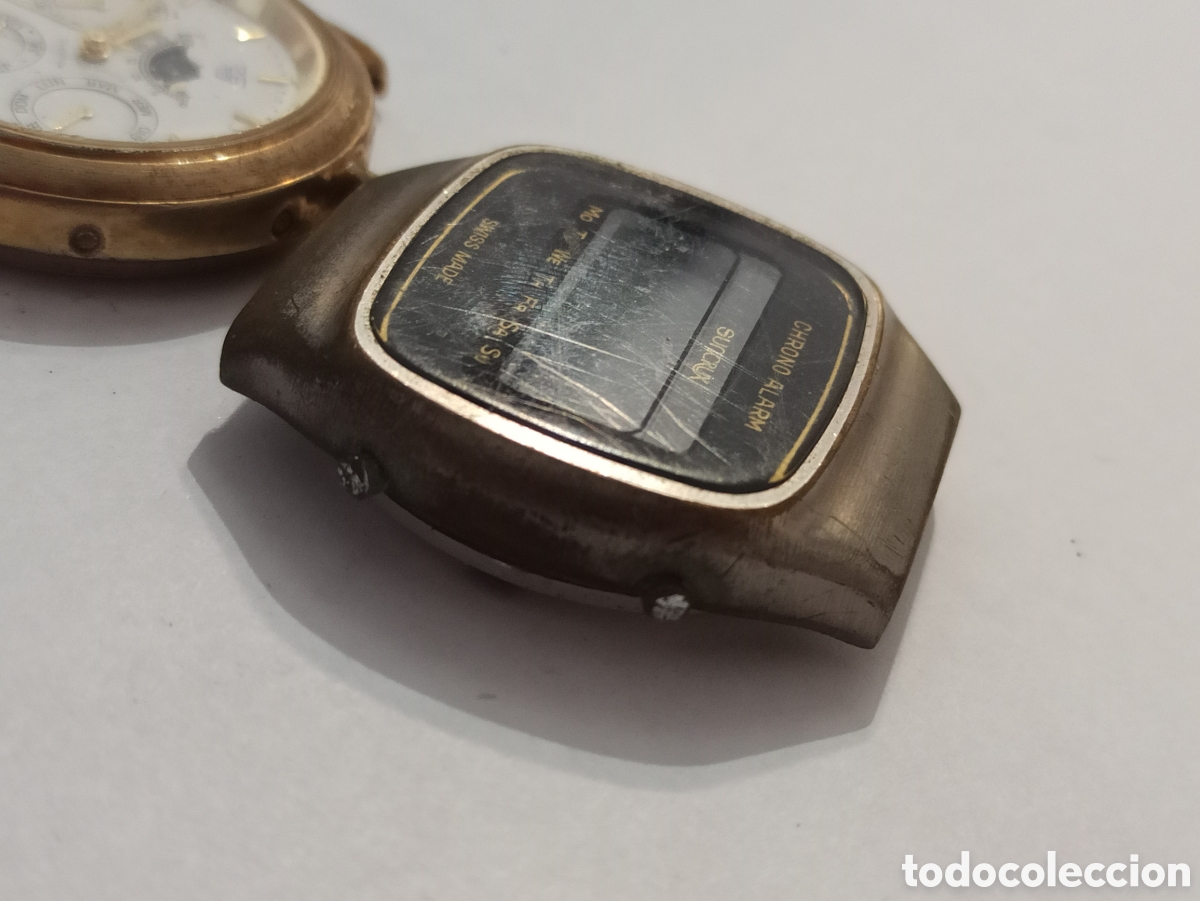 Vintage: Lote de 2 relojes Quartz funciona - Foto 8