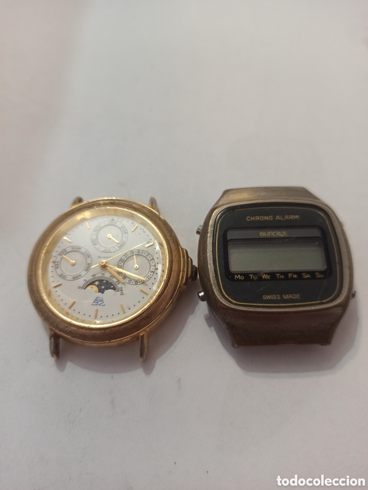 Vintage: Lote de 2 relojes Quartz funciona - Foto 1
