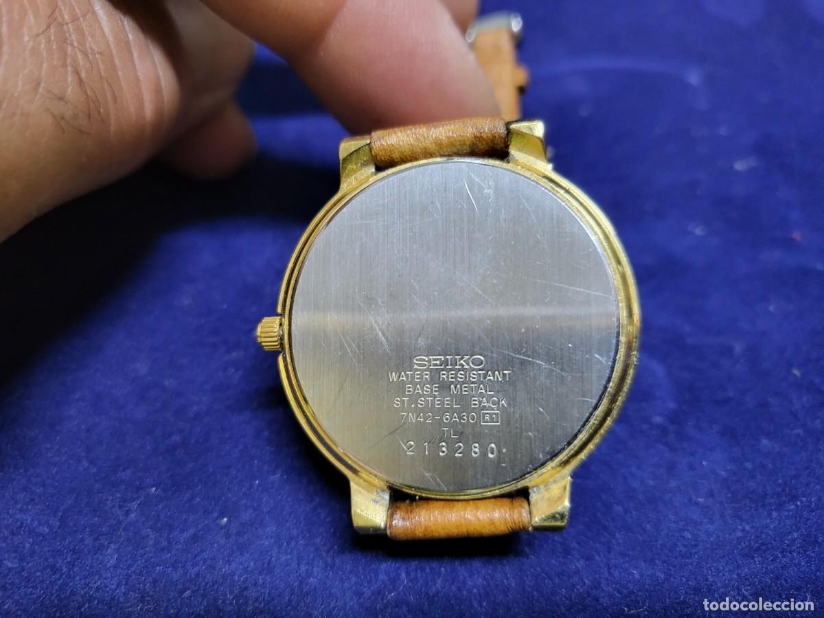 Vintage: RELOJ SEIKO QUARTZ - Foto 6