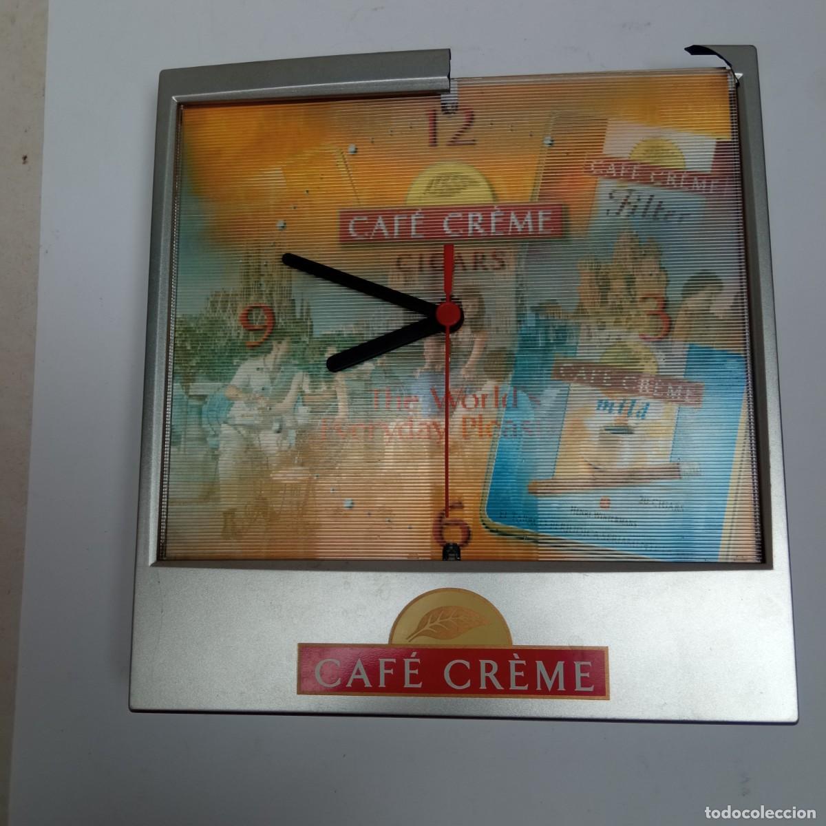 Vintage: Caf&egrave; cr&egrave;me reloj de pared - Foto 1