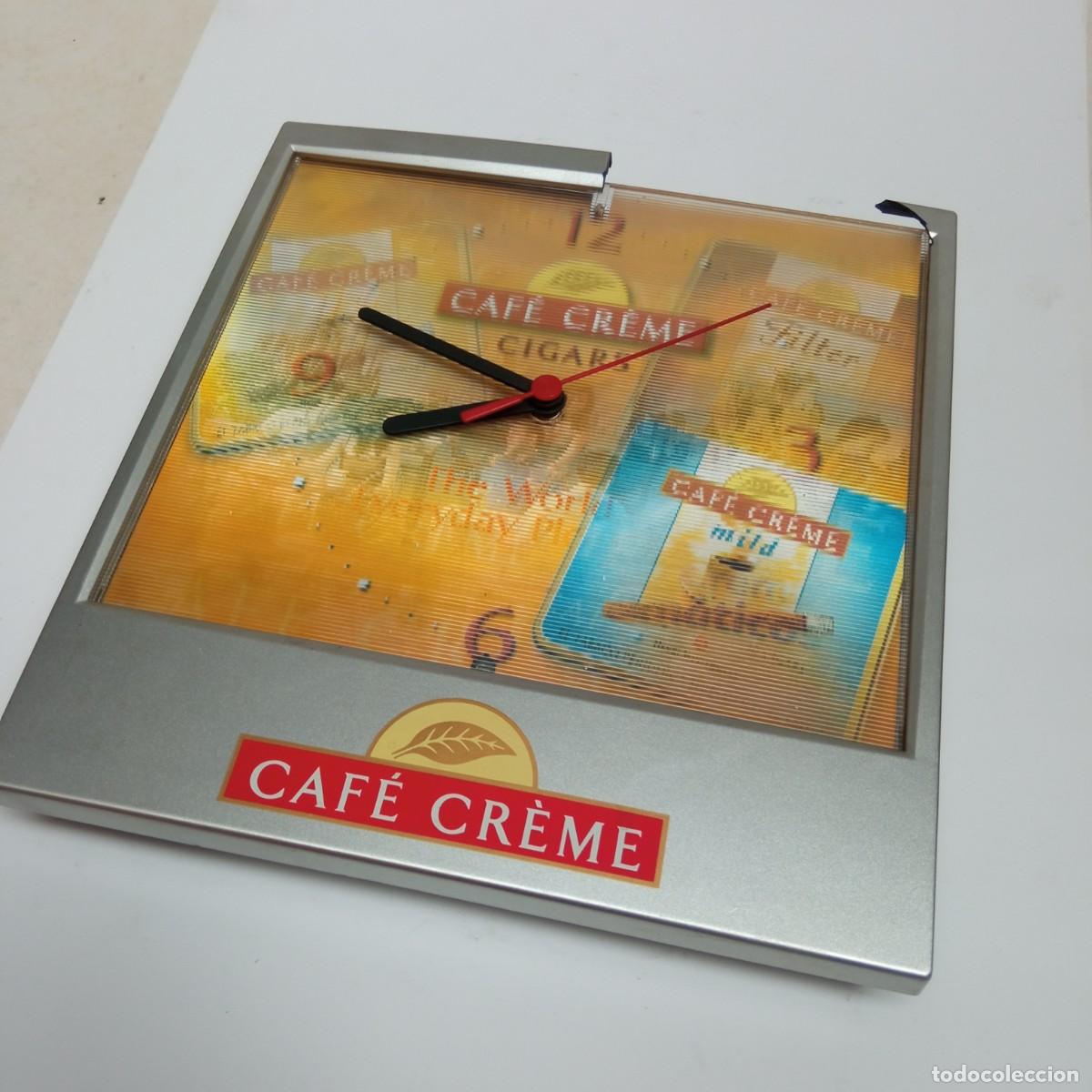 Vintage: Caf&egrave; cr&egrave;me reloj de pared - Foto 3