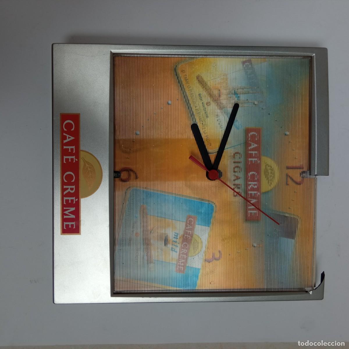 Vintage: Caf&egrave; cr&egrave;me reloj de pared - Foto 4