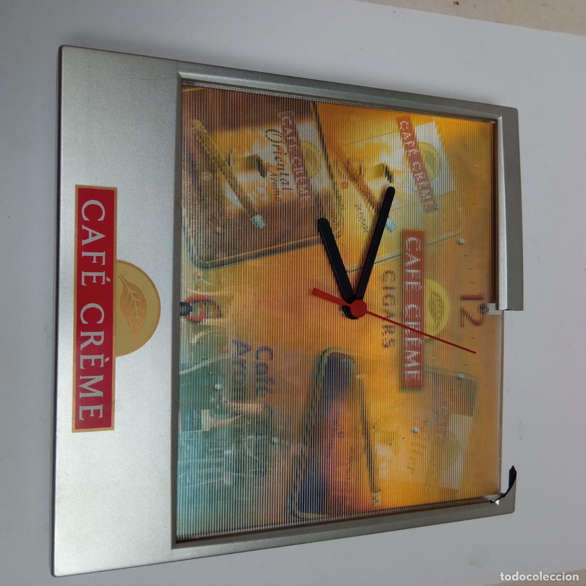 Vintage: Caf&egrave; cr&egrave;me reloj de pared - Foto 5