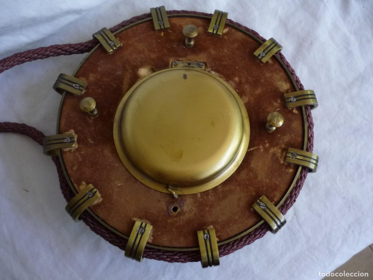 Vintage: Reloj de bronce de pared hor&oacute;scopos - Foto 8