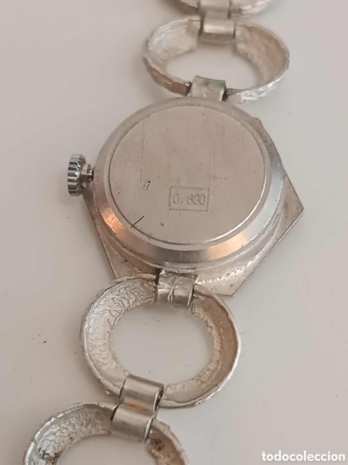 Vintage: Reloj de plata linthor - Foto 2