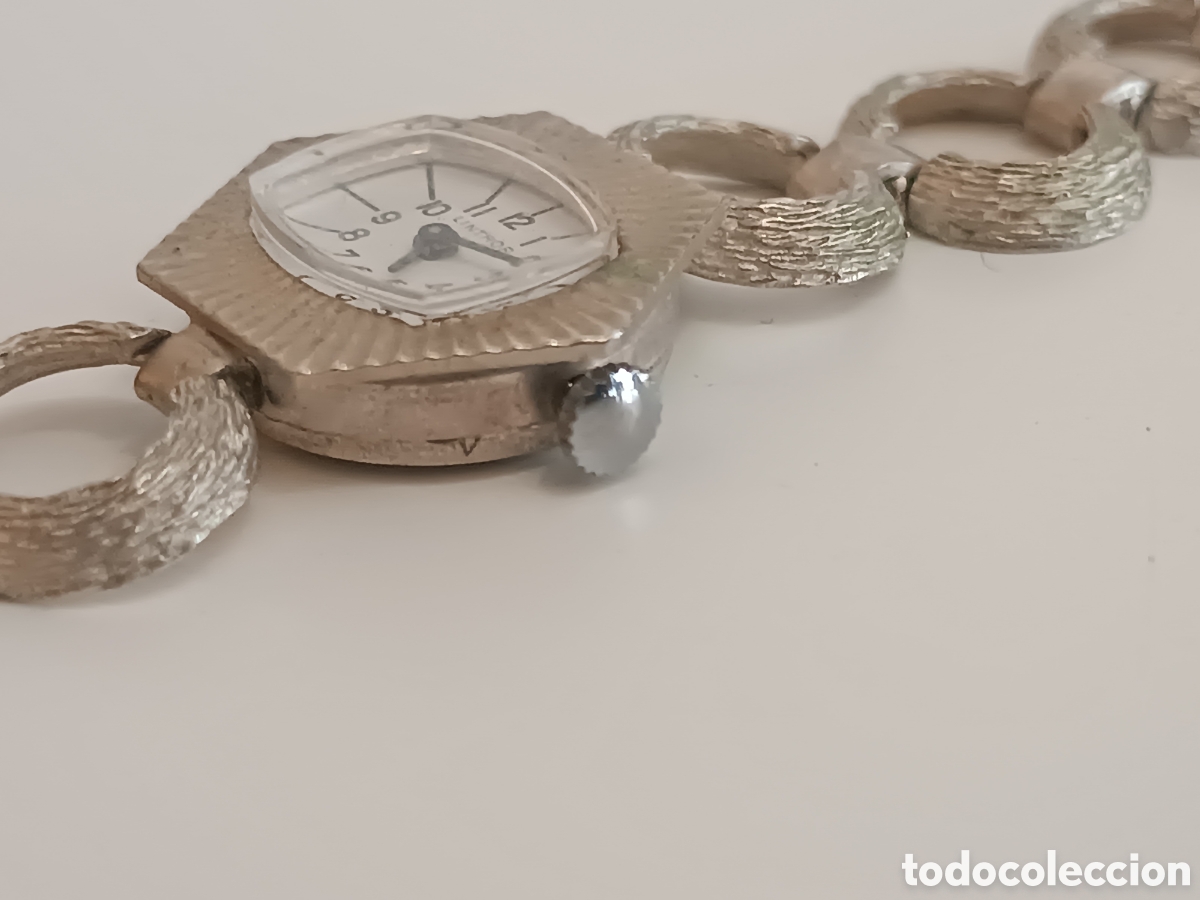 Vintage: Reloj de plata linthor - Foto 3