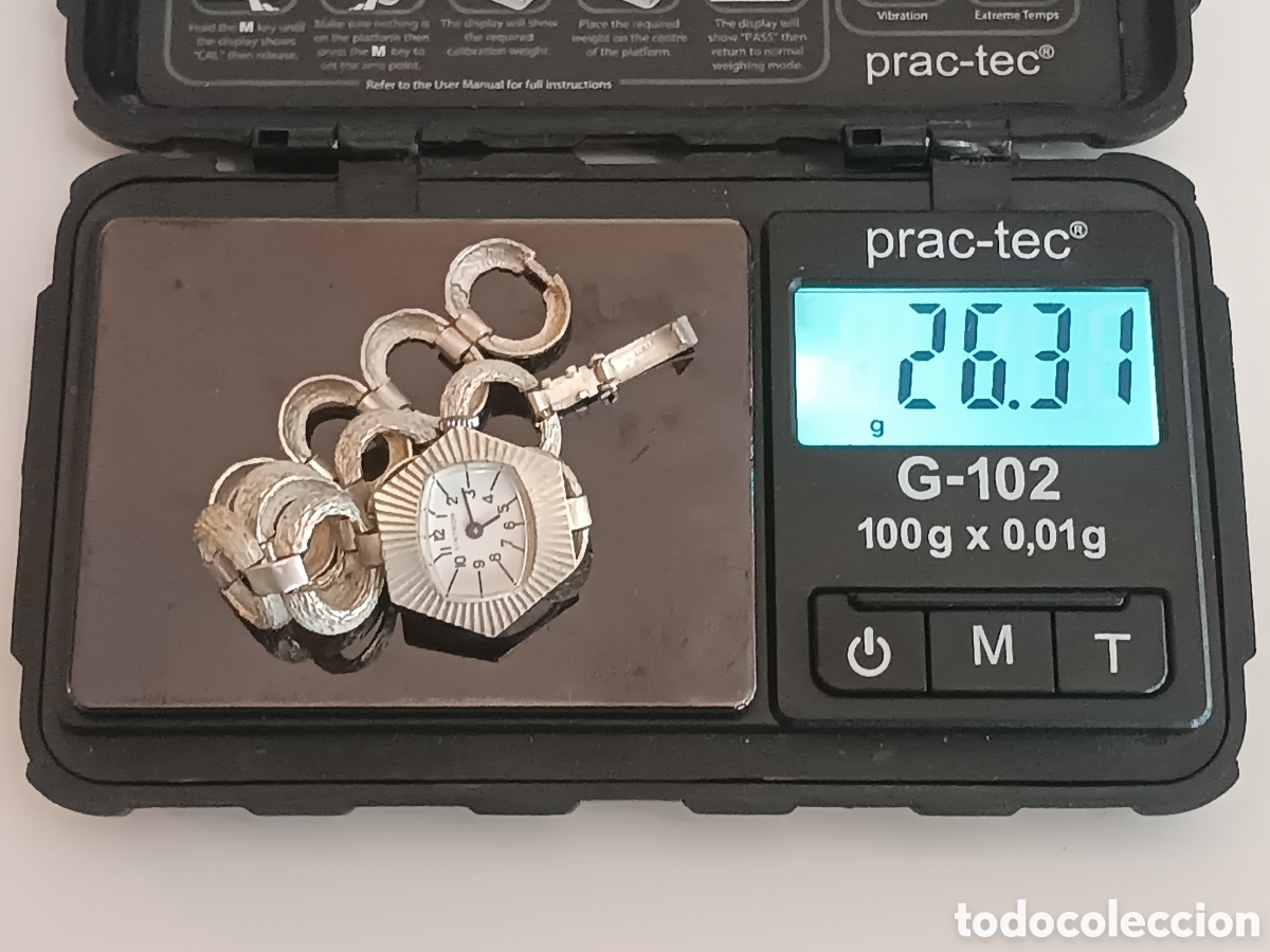Vintage: Reloj de plata linthor - Foto 1