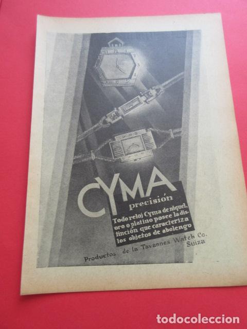 Vintage: PUBLICIDAD 1929 - CYMA - Foto 1
