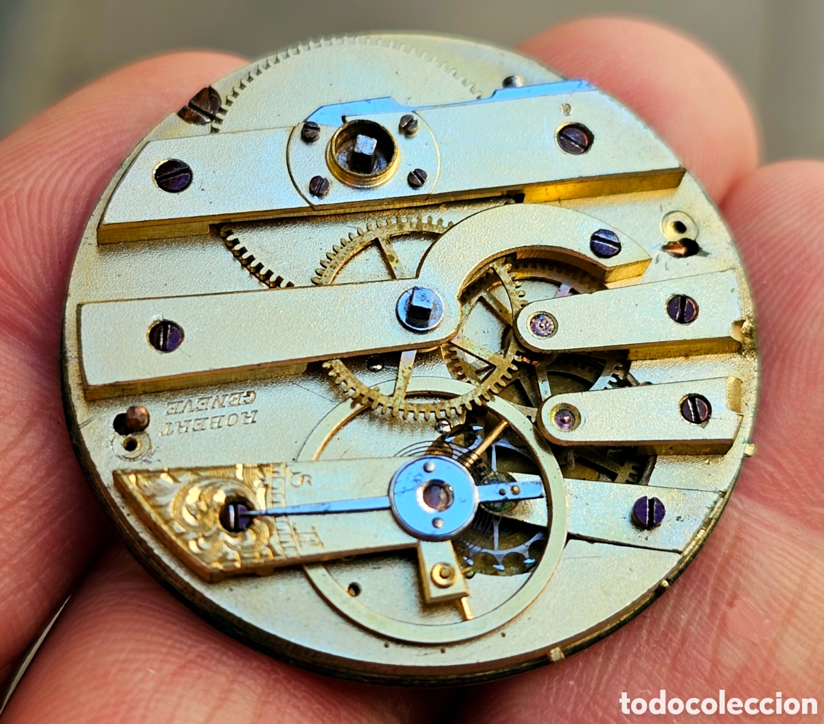 Vintage: Movimiento reloj de bolsillo ROBERT. - Foto 4