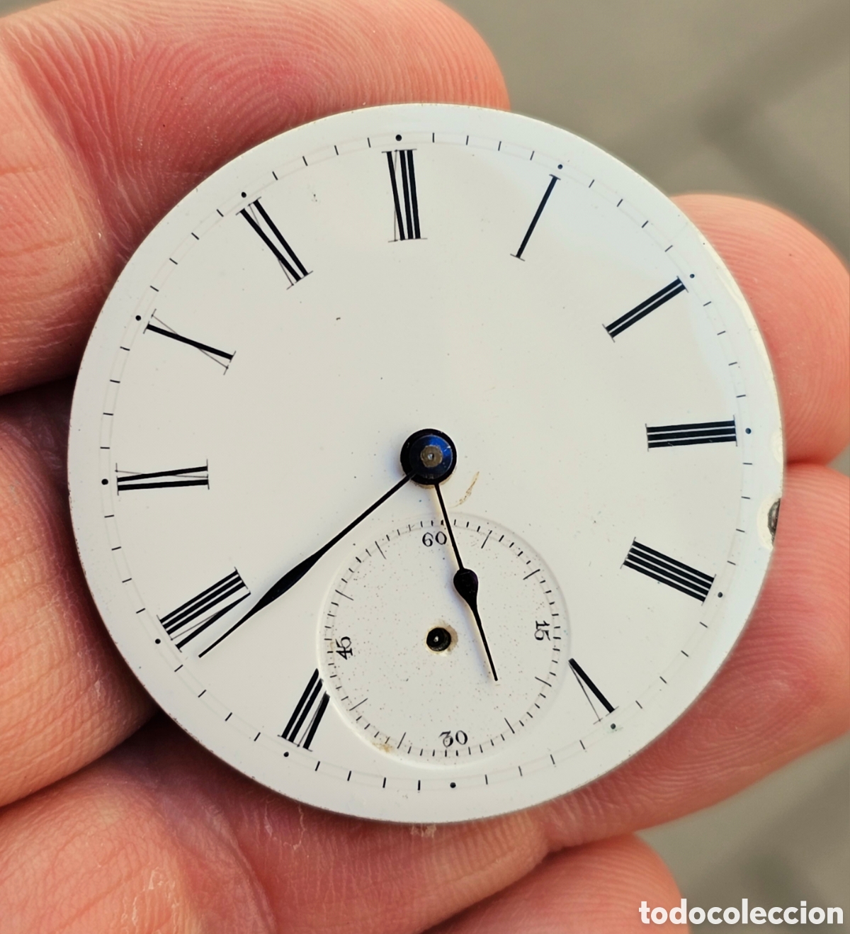 Vintage: Movimiento reloj de bolsillo ROBERT. - Foto 7
