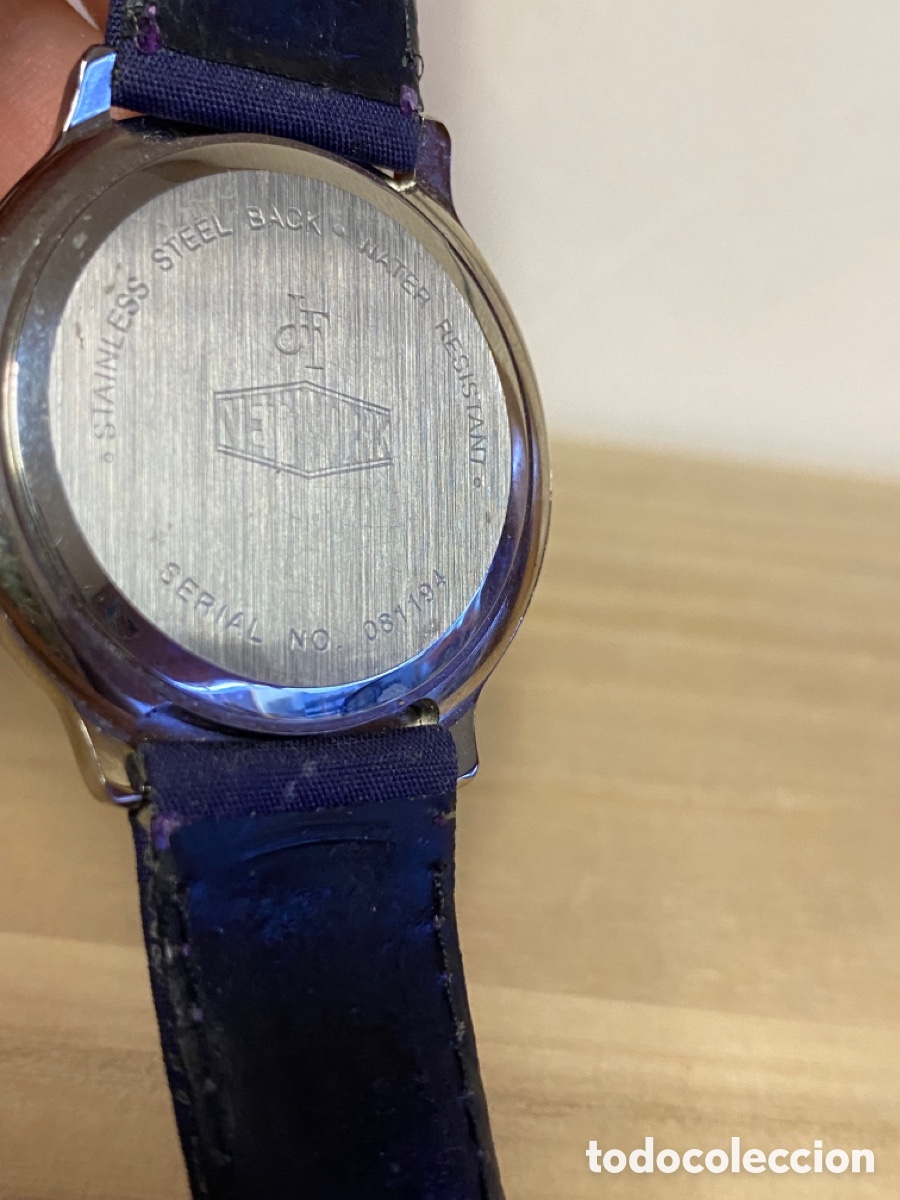 Vintage: Reloj Network correa denim de los 90&rsquo; - Foto 3