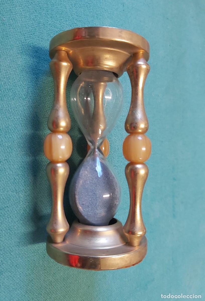 Vintage: Reloj de arena, 8,5 cm - Foto 1