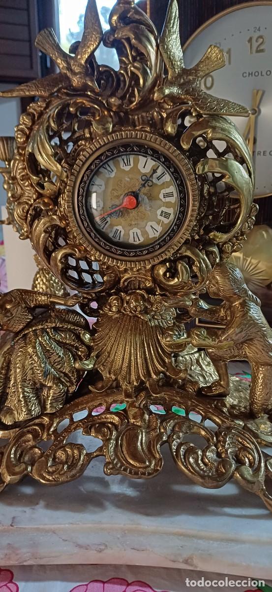 Vintage: Reloj de bronce - Foto 1