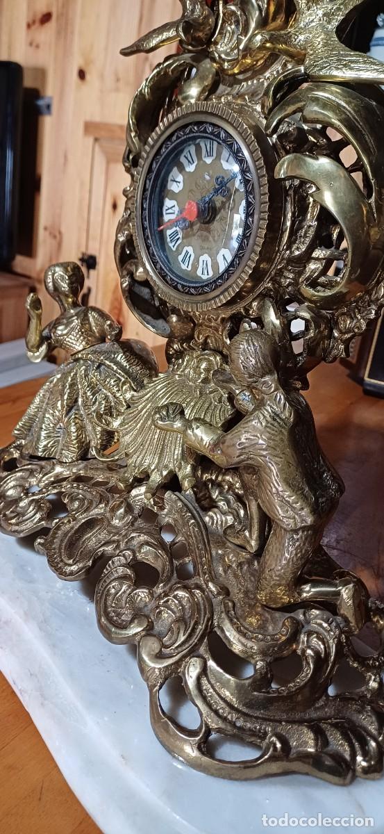 Vintage: Reloj de bronce - Foto 3