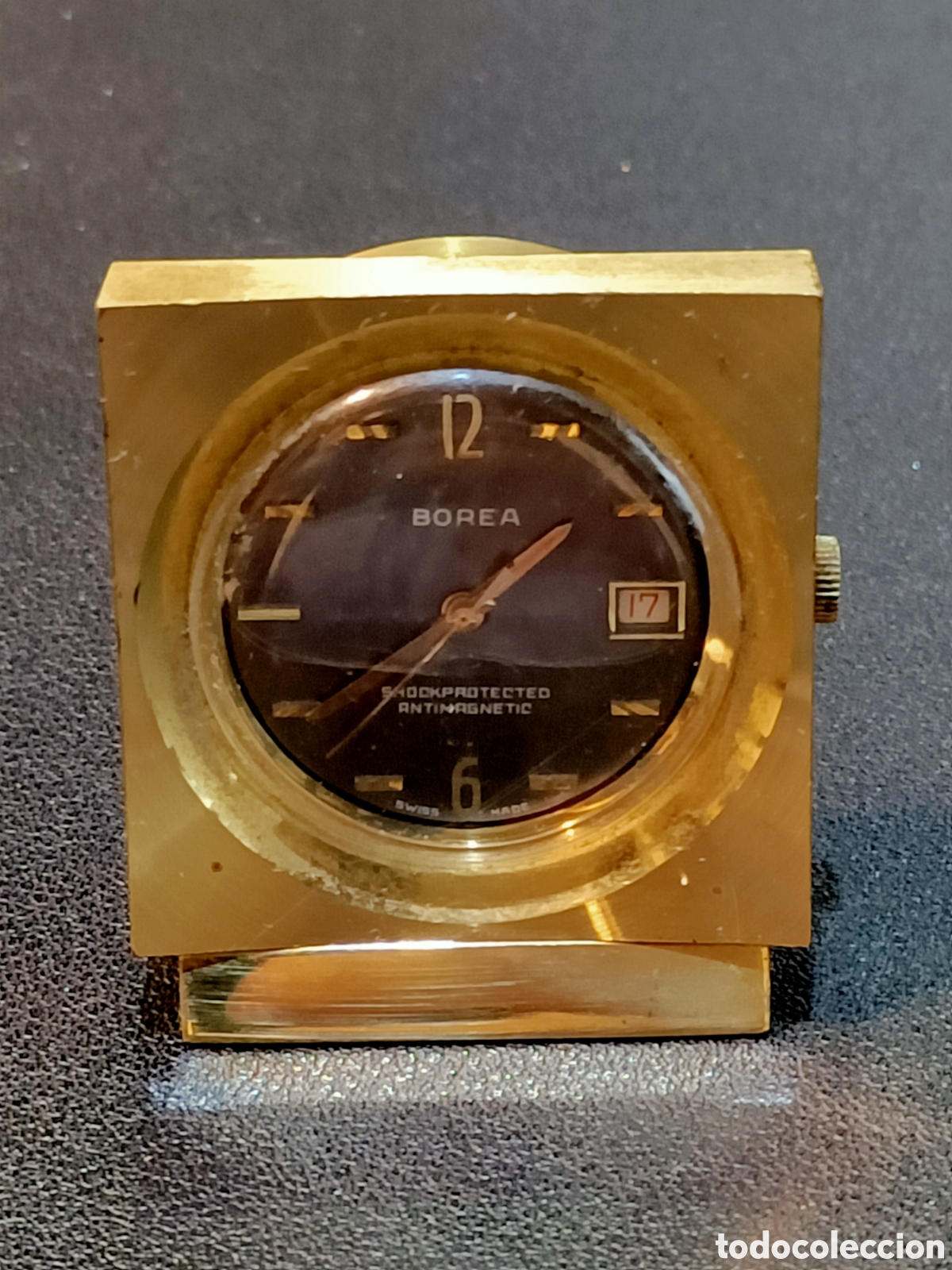 Vintage: Reloj de sobremesa de la marca BOREA. - Foto 1