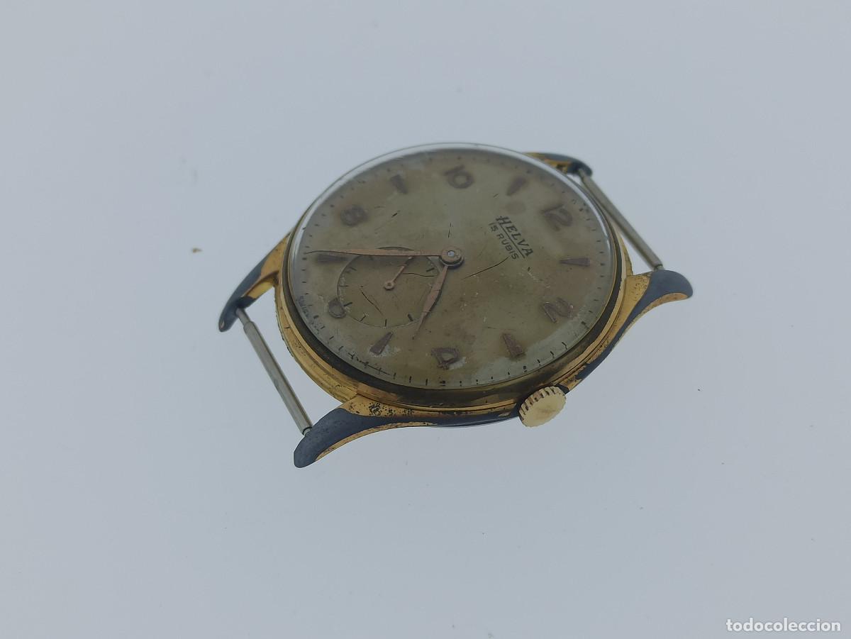 Vintage: Reloj Helva antiguo - Foto 2